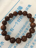 檀境海南黃花梨手串虎皮紋12mm男女款 高油密老料降香黃檀文玩木飾品 曬單實(shí)拍圖
