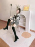 Ehangy品牌過(guò)膝靴長(cháng)靴女2026秋冬季新款長(cháng)筒靴騎士靴加絨高筒彈力女靴子 4.5厘米中跟【單里】 37 【標準尺碼】 曬單實(shí)拍圖