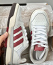 adidas ENTRAP美式校園風(fēng)運動(dòng)少年感復古籃球風(fēng)板鞋男女阿迪達斯 白色/紅色   37 曬單實(shí)拍圖