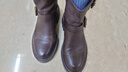 SAM EDELMAN山姆愛(ài)德曼虞書(shū)欣同款秋冬復古時(shí)尚圓頭甜酷機車(chē)靴KINSLEY 深棕色 37.5 /美碼 7M 曬單實(shí)拍圖