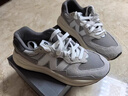 NEW BALANCE NB5740官方休閑鞋男鞋女鞋情侶舒適秋冬透氣拼接增高輕便運動(dòng)鞋 灰色 M5740TA 42 (腳長(cháng)26.5cm) 曬單實(shí)拍圖
