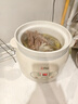 正品蘇泊陶瓷電燉鍋煮粥家用全自動(dòng)養生煲湯燉湯鍋砂鍋插電燉盅 3.8L 雙耳高級白[快慢燉預約款] 曬單實(shí)拍圖