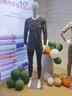 古達 全身模特道具男假人體塑料仿真模型西服裝店櫥窗拍攝衣服展示架 亮白色【光頭】右邁腿 曬單實拍圖