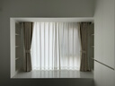 金蟬家用遮光窗簾全套 紹興柯橋現代簡(jiǎn)約客廳臥室飄窗軌道窗簾布一體 Mr定制窗簾 包上門(mén)測量安裝 20號全屋窗簾套餐 個(gè) 曬單實(shí)拍圖