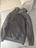 NASA GISS連帽衛衣男純色基礎款上衣情侶款百搭長(cháng)袖T恤 黑色連帽加絨 XL 曬單實(shí)拍圖