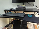 Brateck北弧升降桌電腦桌 站立辦公工作升降臺子 站立式電腦升降支架D450 曬單實(shí)拍圖
