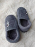 WCZ德國男士大碼棉鞋冬季外穿2025厚底保暖防滑室內家居包跟棉拖鞋男 【灰色】溫暖親膚厚實(shí) 40 41 (適合39/40腳) 曬單實(shí)拍圖