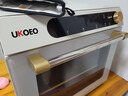 UKOEO高比克5A家用烤箱風(fēng)爐平爐一體機 多功能獨立溫控發(fā)酵風(fēng)干解凍多層烘焙蛋糕私房米白色42L 曬單實(shí)拍圖