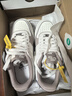 耐克NIKE女子空軍一號 AIR FORCE 1 緩震氣墊運動(dòng)鞋IO7594-101白 37.5 曬單實(shí)拍圖