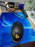 羅技（G）G102第二代游戲鼠標 RGB流光燈效鼠標 輕量化  游戲級8000DPI傳感器 黑色 200-8000DPI 曬單實(shí)拍圖