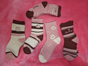 浪莎（LangSha）兒童襪子女童秋冬季加絨加厚寶寶保暖襪女孩毛圈襪中大童毛巾襪 曬單實(shí)拍圖