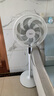 美的（Midea）電風(fēng)扇家用風(fēng)扇 落地扇 立式輕音節能強風(fēng)電扇 宿舍降溫循環(huán)柔風(fēng)自然風(fēng)桌面小風(fēng)扇 【遙控定時(shí)】SAC35BR 曬單實(shí)拍圖