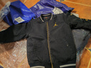 NIKE JORDAN 耐克AJ童裝男童棉服冬兒童保暖上衣厚外套 正黑色 150 /72 【建議身高140-152cm】 曬單實(shí)拍圖