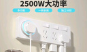 7M國際電工擴展插座86型多功能墻壁拓展插座轉換器多孔位無(wú)線(xiàn)插排插線(xiàn)接線(xiàn)板 白色【向右擴展26孔】+獨立開(kāi)關(guān) 曬單實(shí)拍圖