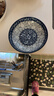參寶中式復古青花瓷釉下彩菜盤(pán)圓形菜碟子深盤(pán)5.5英寸兩個(gè)裝MD024*2 曬單實(shí)拍圖