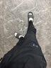 安德瑪（Under Armour）褲子男 26春季新款Storm防潑水面料梭織彈力跑步運動(dòng)褲休閑褲長(cháng)褲 【Storm防潑水面料】黑色/店長(cháng)推薦 L (175/84A) 曬單實(shí)拍圖