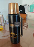 膳魔師（THERMOS）黑金騎士系列120周年新品保溫杯復古經(jīng)典時(shí)尚男大容量便攜水杯子 保溫壺帶掛件TSK2-1200S-BK(MR) 曬單實(shí)拍圖