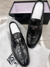 維絲圖西品牌純牛皮男士休閑皮鞋男新款韓版百搭潮鞋真皮商務(wù)正裝鞋 黑色 38 曬單實(shí)拍圖
