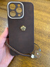米尼鹿 蘋(píng)果17promax手機殼蘋(píng)果16Promax/15promax保護套趙露思iphone14pro簡(jiǎn)約山茶花高級感小眾皮質(zhì)款 手鏈+立體山茶花【月坑紋皮質(zhì)】+五金鏡頭圈 蘋(píng)果16Promax 曬單實(shí)拍圖