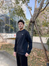 安踏加絨衛衣男士春季加厚抓絨保暖長(cháng)袖t恤套頭衫百搭上衣打底衫 【簡(jiǎn)約加絨款】基礎黑-2 XL (180) /適合140-160斤 曬單實(shí)拍圖