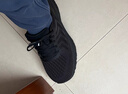 卡普旗寬頭運動(dòng)鞋秋季寬腳男鞋腳肥腳胖腳背高寬楦跑步鞋大頭休閑網(wǎng)鞋女 NV919黑色 45 曬單實(shí)拍圖