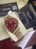 沖浪琴師瑞士認證手表女士全自動(dòng)機械表時(shí)尚防水十大品牌簡(jiǎn)約超薄商務(wù)女表 L6169玫金紅面鋼帶升級版 曬單實(shí)拍圖