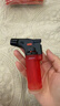 雷曼（LEHMAN）紅色防風(fēng)打火機充氣點(diǎn)火器雪茄點(diǎn)香點(diǎn)艾灸專(zhuān)用直沖氣體焊槍噴槍 曬單實(shí)拍圖