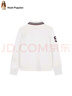 暇步士（Hush Puppies）童裝男童長(cháng)袖polo衫25秋兒童學(xué)院風(fēng)T恤上衣 花灰    160    曬單實(shí)拍圖