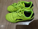 李寧足球鞋男TF碎釘成人青少年小學(xué)生兒童專(zhuān)業(yè)比賽訓練球鞋釘鞋綠 34  曬單實(shí)拍圖