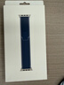 Apple/蘋(píng)果 49毫米M/L碼 藍配亮藍色野徑回環(huán)表帶 原色鈦金屬表扣 適用Ultra3/2 蘋(píng)果表帶 曬單實(shí)拍圖