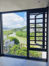 皇派窗戶(hù)定制 冠軍視界90雙內開(kāi)斷橋鋁門(mén)窗封陽(yáng)臺 鋁合金玻璃封窗 固定窗（元/㎡） 曬單實(shí)拍圖