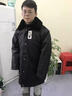 雙面刃防風(fēng)防雨多功能防寒棉服物業(yè)保安工作服裝反光條棉衣冷庫加厚棉襖 升級款121多功能棉服-中長(cháng)款 XL (175) 曬單實(shí)拍圖