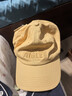 AIGLE艾高棒球帽春夏款UPF50+防紫外線(xiàn)戶(hù)外休閑男女同款中性 沙漠黃-000 AD34O 均碼 曬單實(shí)拍圖