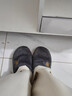 智宙棉拖鞋情侶款秋冬季拖鞋冬天居家男女士室內2025新款室內外出棉鞋 灰色小熊42-43【適合41-42】 曬單實(shí)拍圖