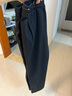 佐丹奴針織衛褲男裝秋冬雙面布抽繩松緊腰寬松休閑褲01115101 曬單實(shí)拍圖