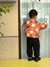嘟嘟家兒童棉服新中式冬裝男童紅色拜年服棉襖新年冬款女童馬年外套衣服 黃色 100 曬單實(shí)拍圖