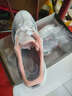 鴻星品牌斷碼女鞋2025春夏季新款輕便透氣運動(dòng)鞋休閑鞋 FD-51白粉 38 曬單實(shí)拍圖