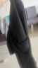 尚都比拉中長(cháng)款100%羊毛大衣女冬季寬松呢子雙面毛呢外套 黑色 M  曬單實(shí)拍圖