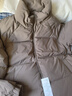 京東京造羽絨服男女情侶同款真鴨絨冬季外套面包服輕松羽絨 煙灰咖 M 曬單實(shí)拍圖