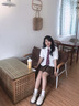 妙奕嘉jk制服套裝裙子百褶裙基礎款學(xué)院風(fēng)女裝夏季半身裙女裙子2025新款 學(xué)院風(fēng)襯衫+領(lǐng)帶+卡其百褶裙 S 曬單實(shí)拍圖