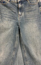 百圖betu女裝秋冬新款牛仔褲洗水高腰顯瘦闊腿褲褲子女2410T92 牛仔色 M 曬單實(shí)拍圖