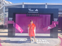 阿迪達斯adidas Adizero Pro 4 碳柱箱根限定馬拉松跑鞋JR1094 42 曬單實(shí)拍圖