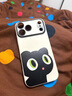 巧護士可愛(ài)小黑貓視窗款適用手機殼iphone14promax全包13硅膠11/x 古董白-可愛(ài)羅小黑 蘋(píng)果17PROMAX 曬單實(shí)拍圖