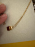 HEFANGHEFANG何方珠寶幸運方糖鎖骨鏈女士項鏈輕奢高級感生日新年禮物送女友 曬單實(shí)拍圖