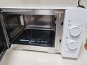 美的（Midea）微波爐烤箱一體機國家補貼一級能效家用小型平板式900W變頻不銹鋼內膽23L解凍加熱旋鈕操作C231 曬單實(shí)拍圖