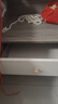 左度床頭柜臥室小戶(hù)型家用儲物柜2026新款收納置物柜架子床邊柜斗柜 【加高雙抽】橡木色40*34*70cm 曬單實(shí)拍圖