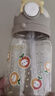 英氏（YEEHOO）兒童水杯PPSU吸管杯幼兒園1歲+背帶水杯大容量夏天牛奶杯500ml 曬單實(shí)拍圖