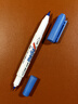 uni三菱（uni）PD-153T雙頭光盤(pán)筆（細0.4mm/粗0.9mm）辦公用速干記號筆 藍色 單支裝 曬單實(shí)拍圖