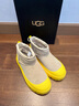 UGG EVERSHEEPSKINS王一博同款UG家塔斯曼冬季加絨厚底雪地靴羊毛一體防水彩殼短靴 UGG短筒-黃色 42 【標準尺碼】 曬單實(shí)拍圖