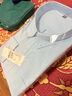 凡客誠品（VANCL）凡客長(cháng)袖襯衫男水洗牛津紡商務(wù)休閑經(jīng)典舒適襯衫 淺藍色 43 3XL 建議拍大一碼 曬單實(shí)拍圖